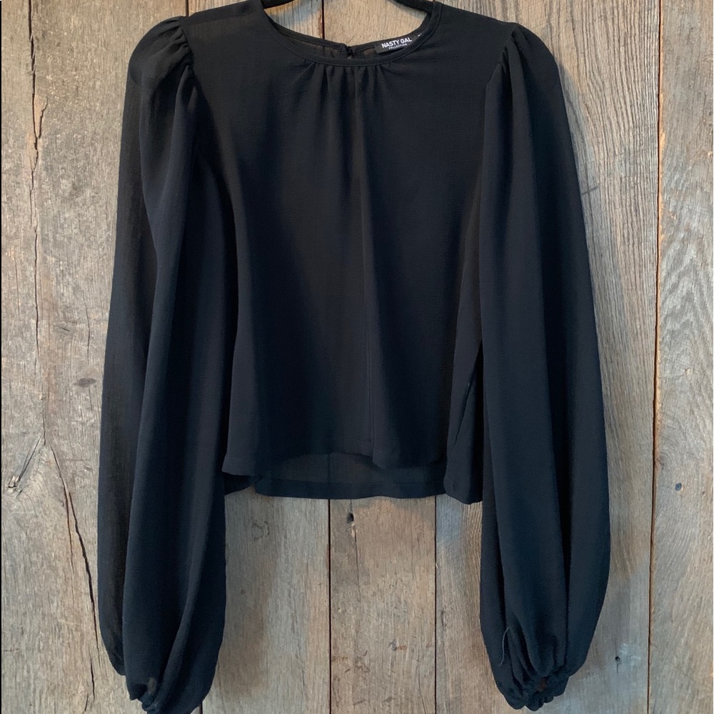 Nasty Gal: Sheer blouse